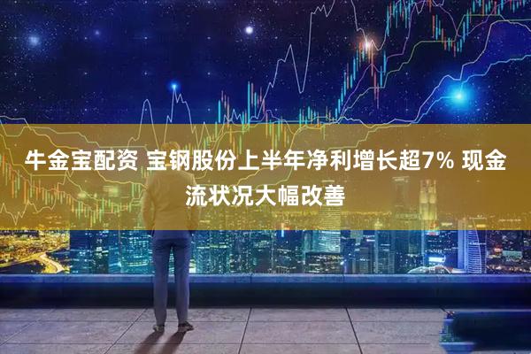 牛金宝配资 宝钢股份上半年净利增长超7% 现金流状况大幅改善